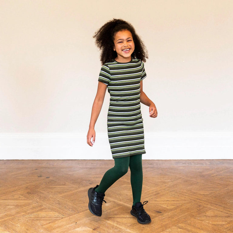 Tween Tights - Hit the Bottle Green – Snag US