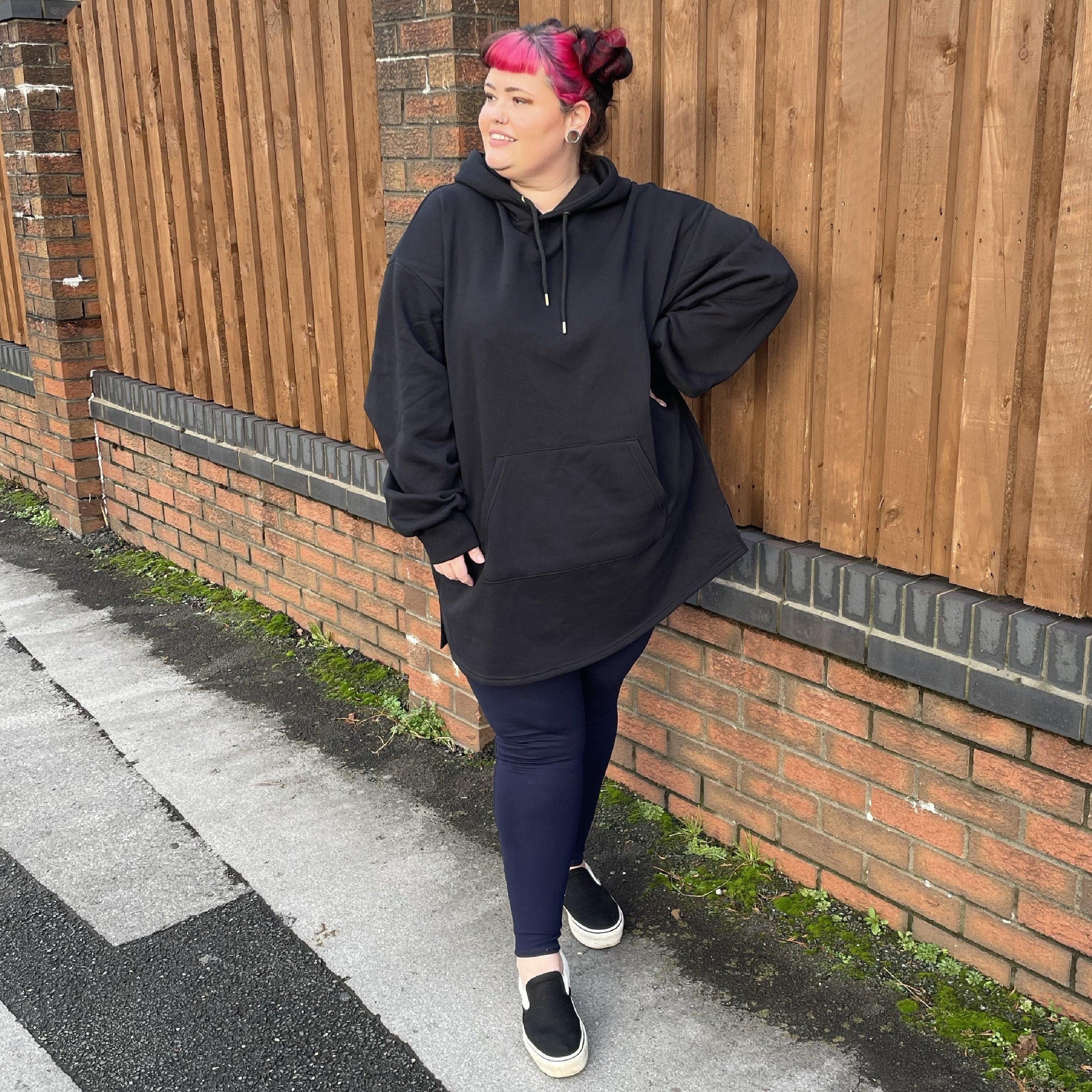 Longline Hoodie in Black - Snag – Snag US