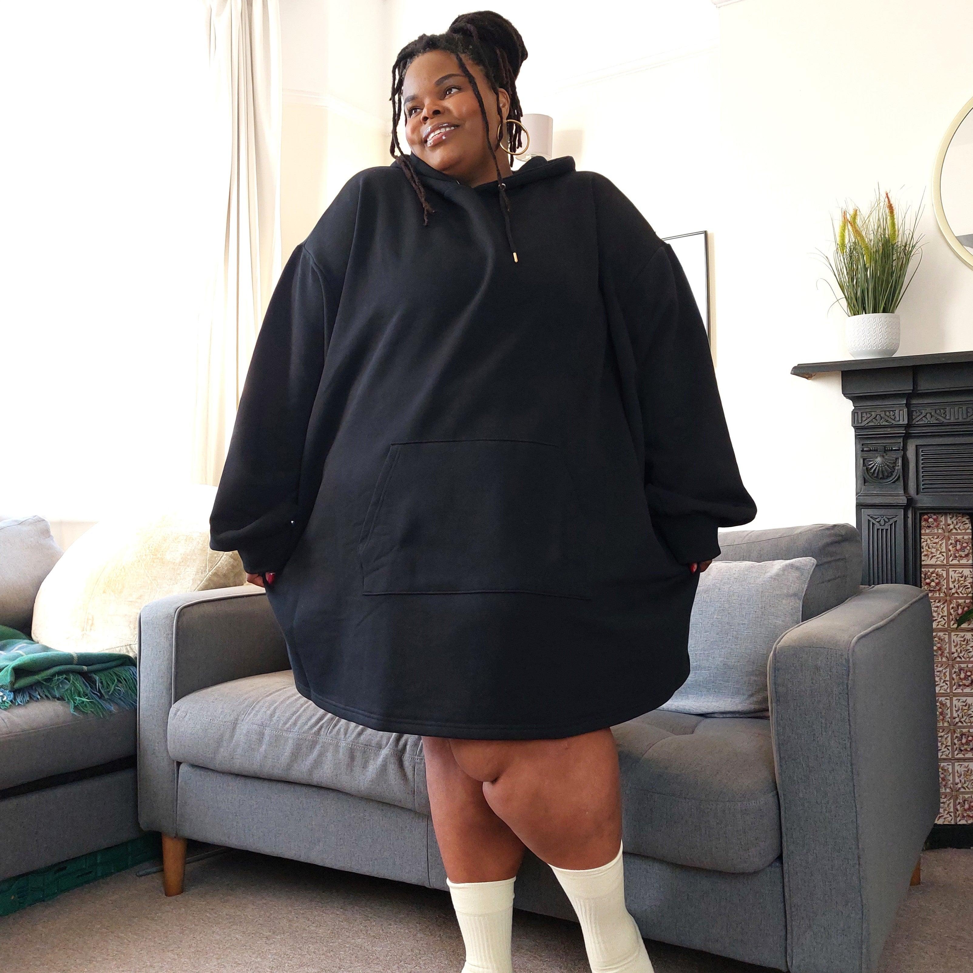 Longline Hoodie in Black - Snag – Snag US