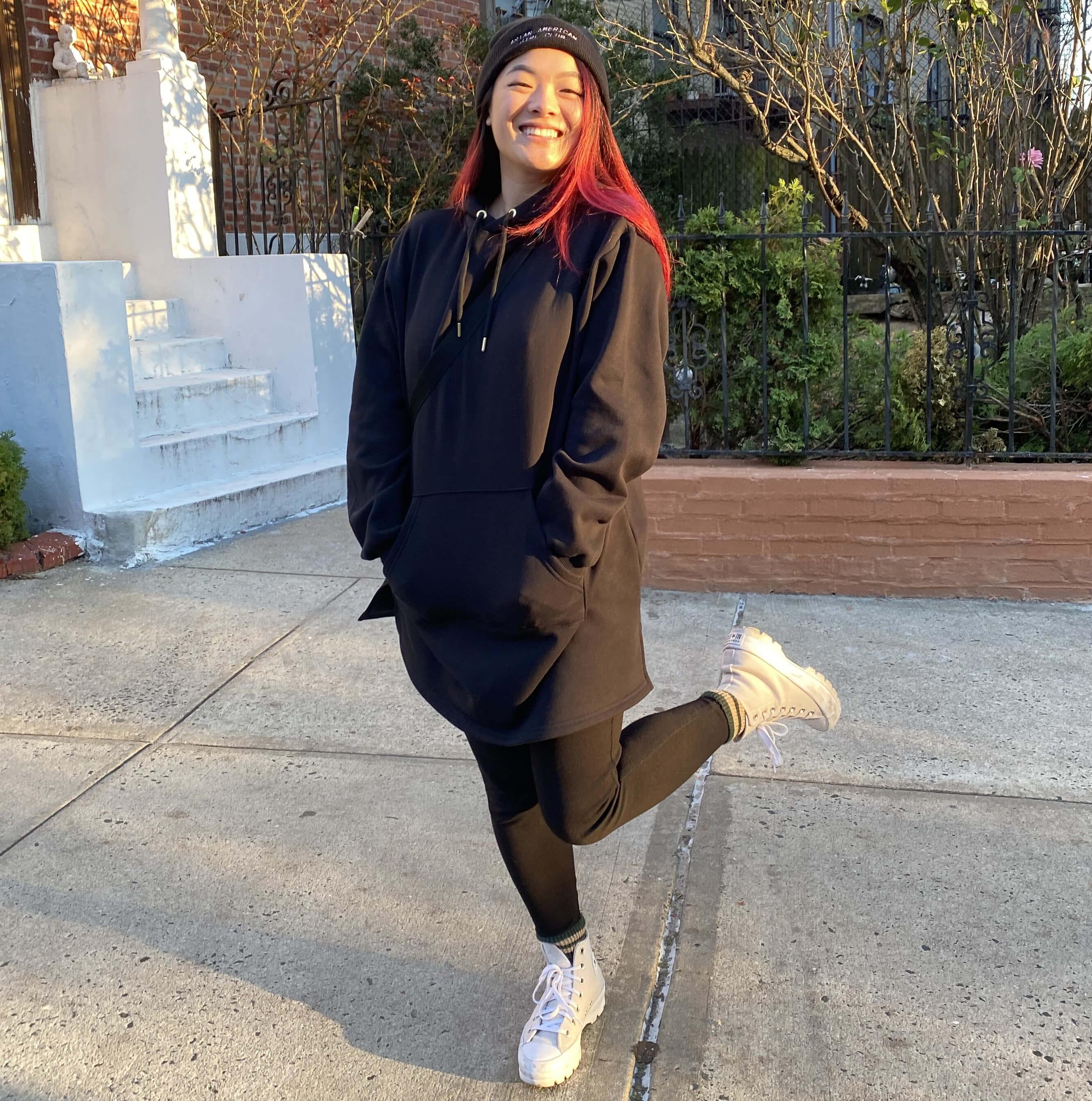 Longline Hoodie in Black - Snag – Snag US