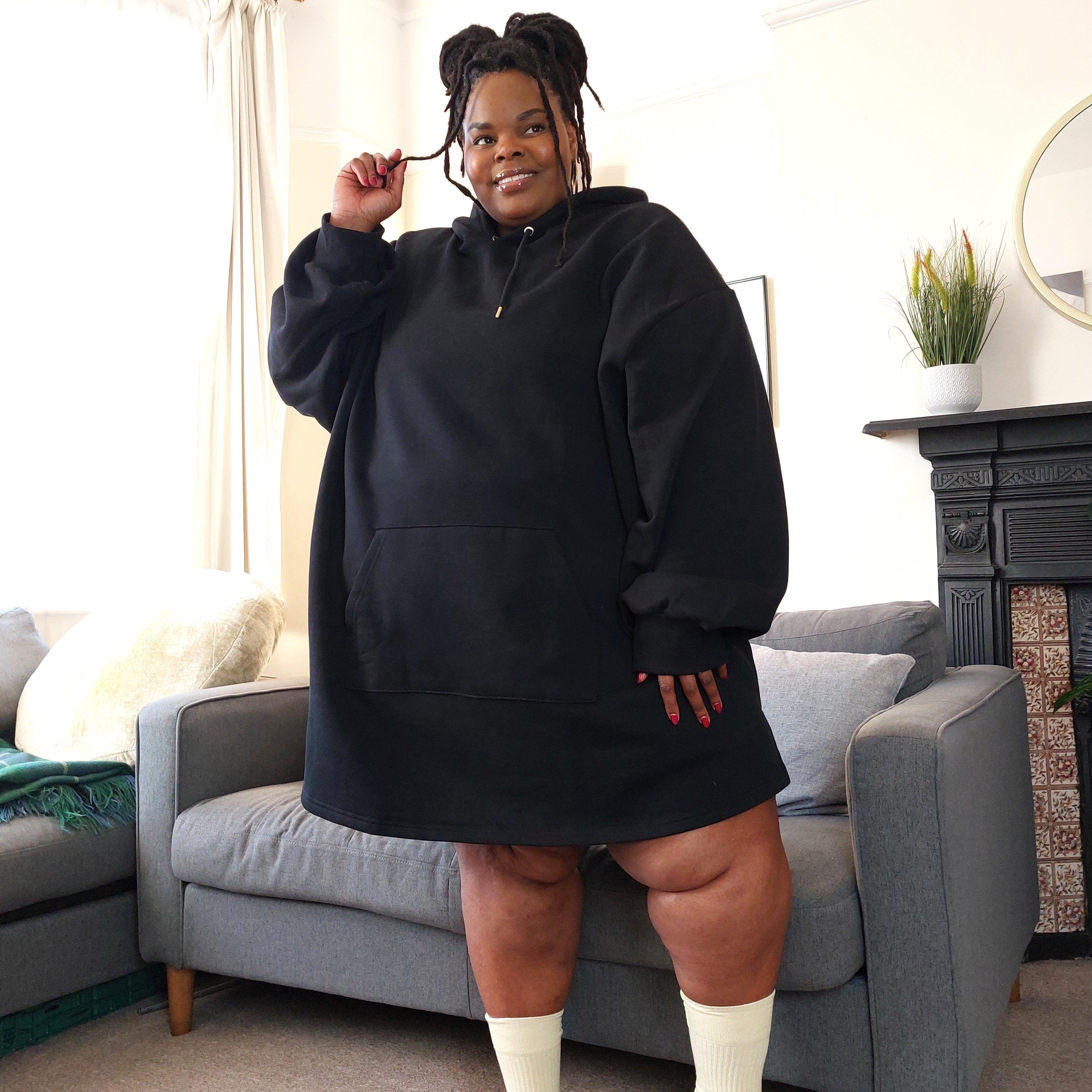 Longline Hoodie in Black - Snag – Snag US