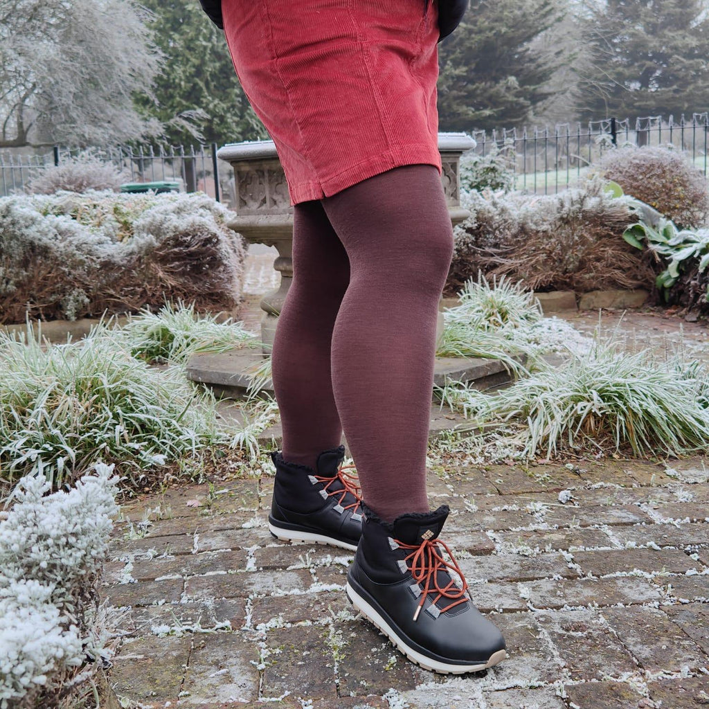 Merino Wool Tights - Bear - Snag
