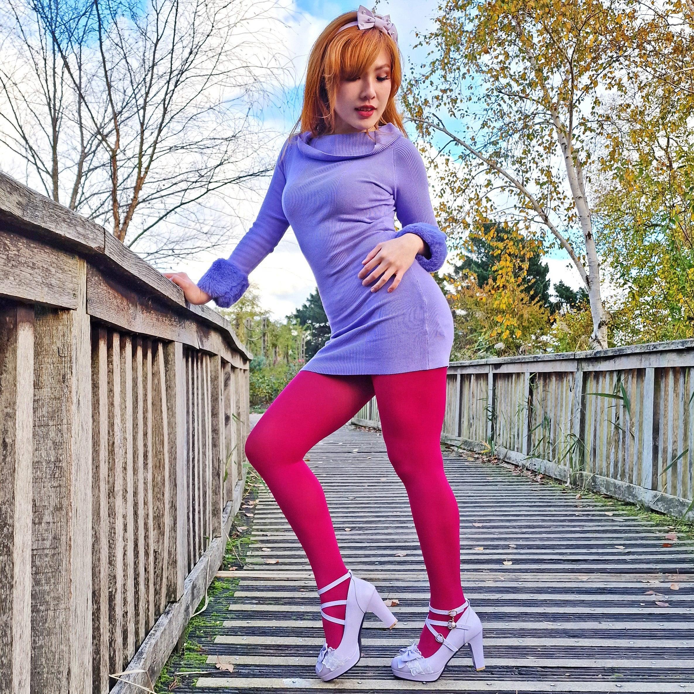 Opaque Coloured Tights, Passion