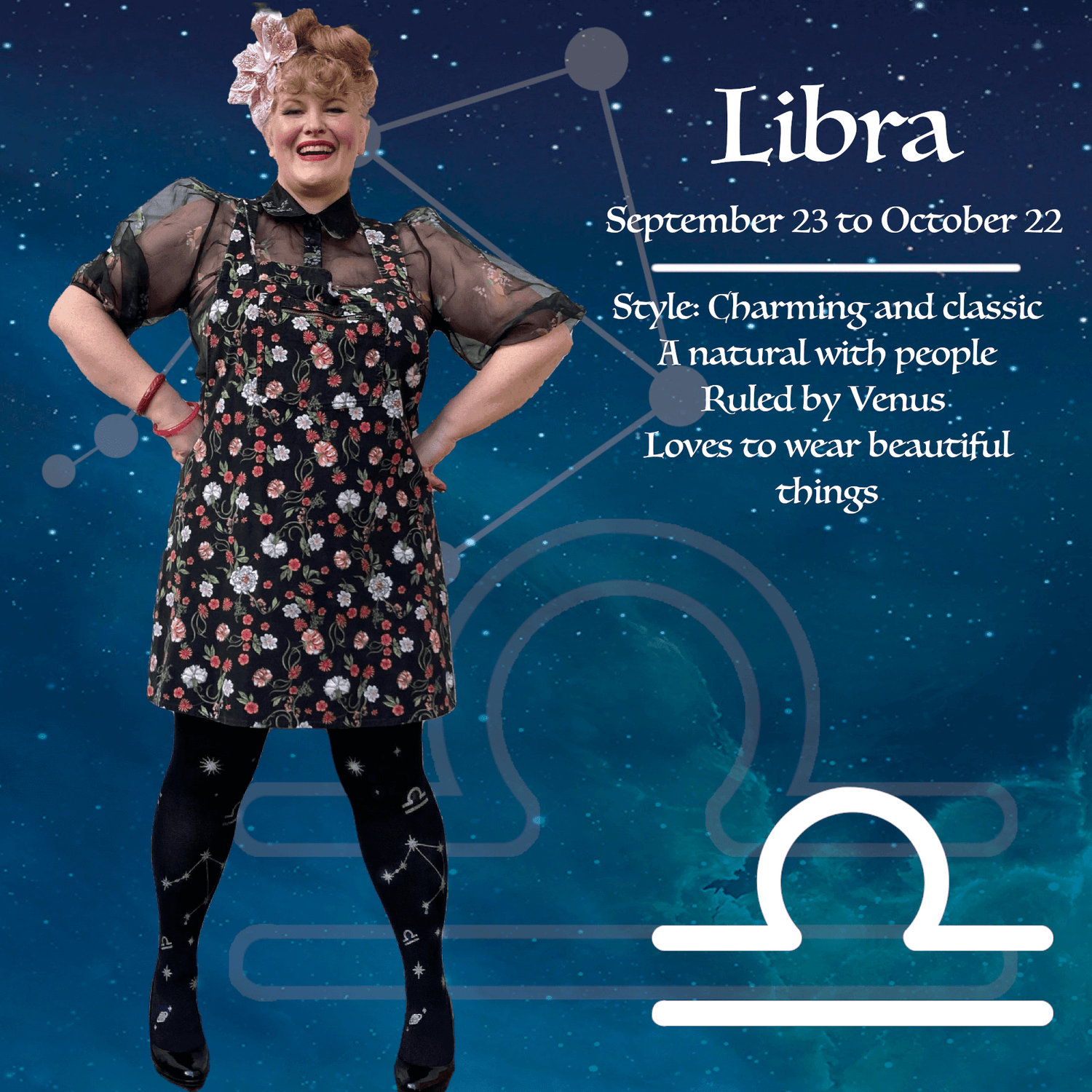 Zodiac Tights - Libra