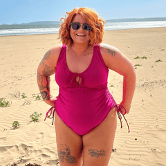 Phone Home Swimsuit - Hot Pink - Snag