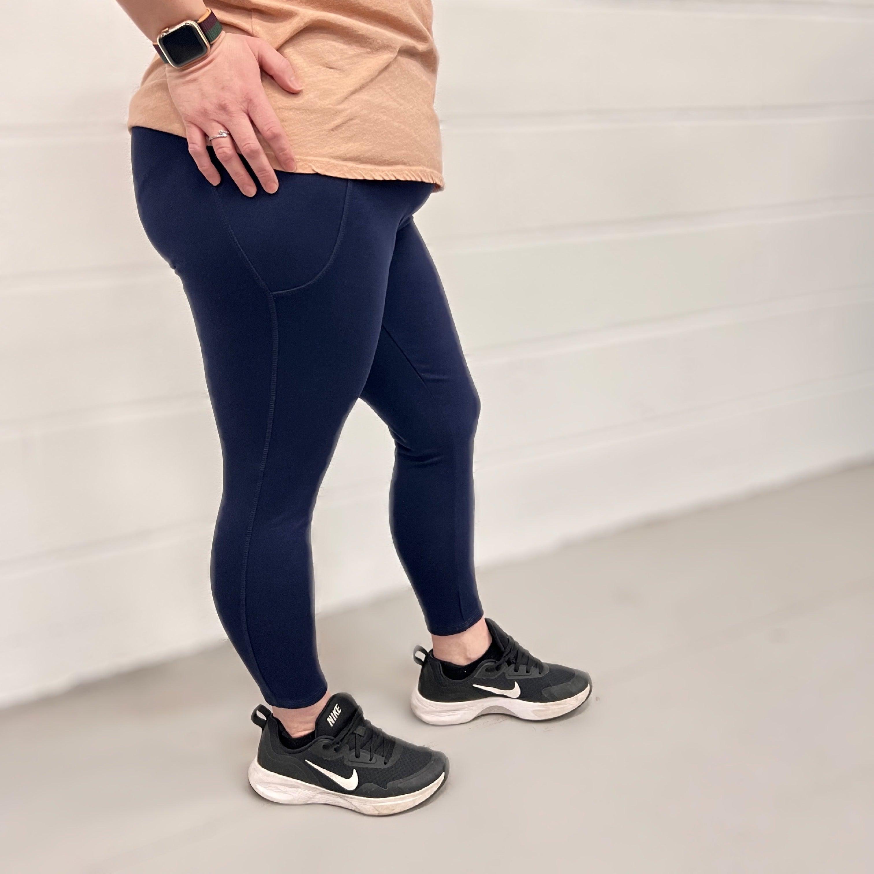 Black Plus Size Lycra Fabric High Waist Yoga Leggings For Women, Solid  Color Elastic Fitness Lady Outdoor Sports Trousers From Topstore1103,  $22.62 | DHgate.Com