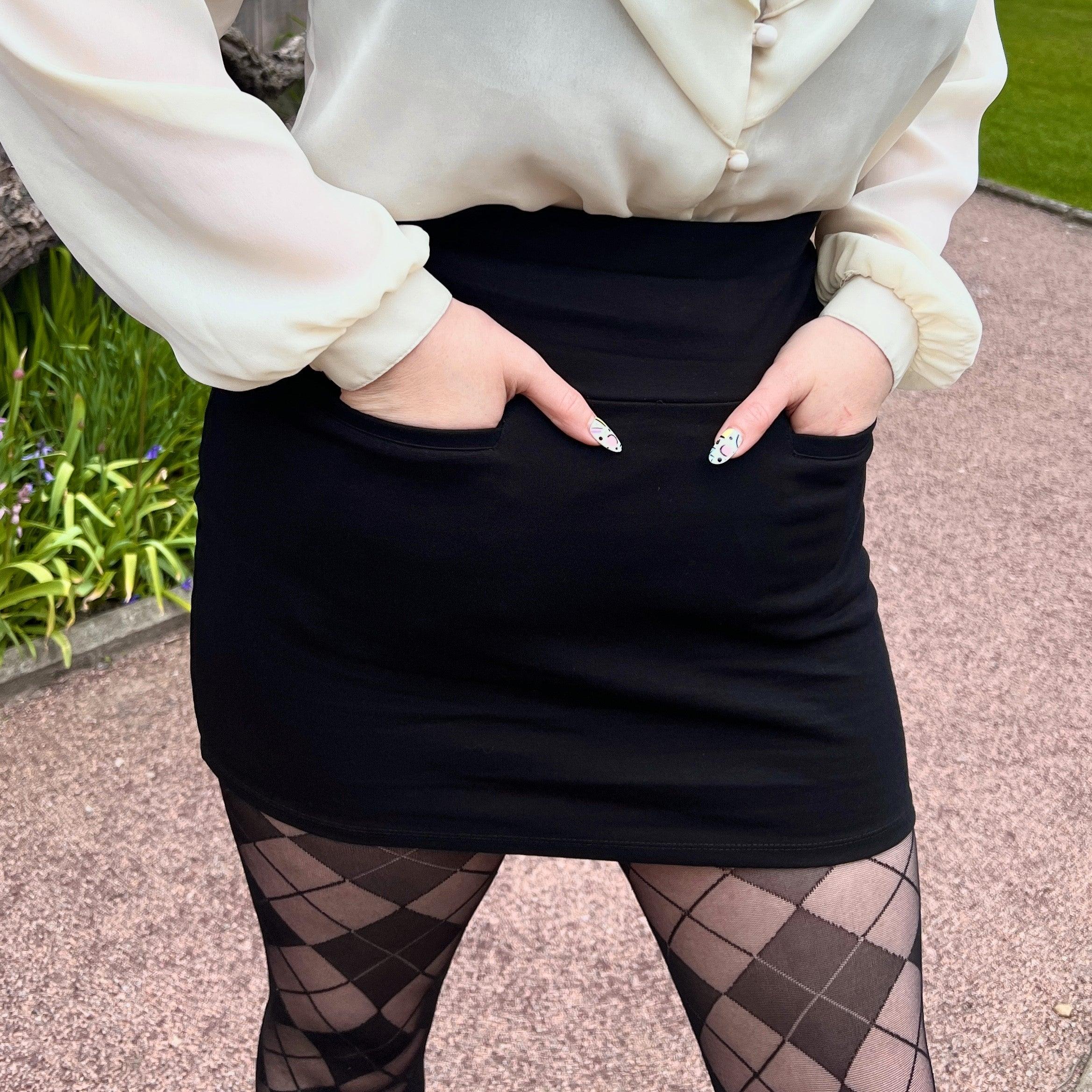 Super Mini Skirt - Black - Snag – Snag US