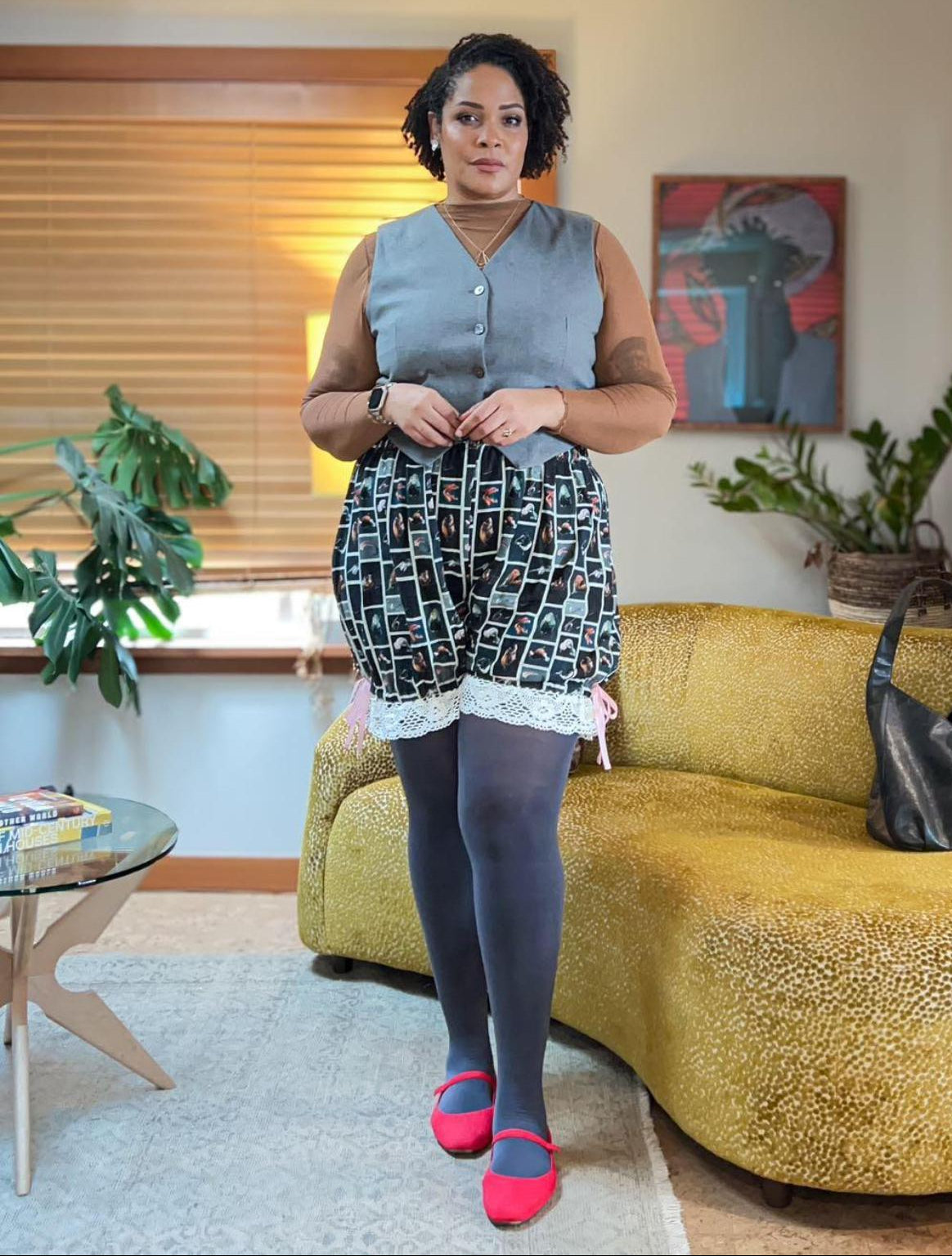 Opaque 80 Den Tights - Slate