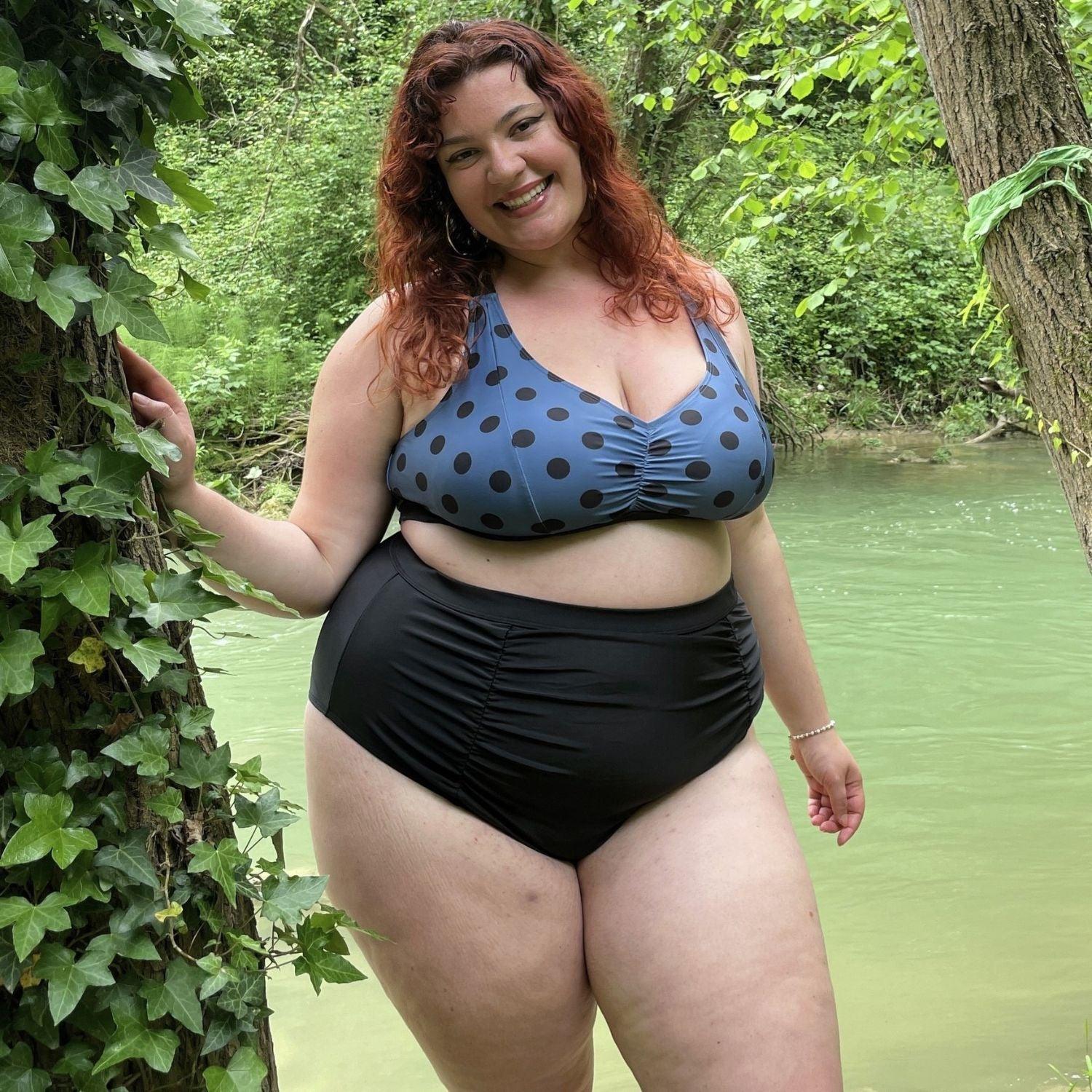 There Can Be Only One Bikini Top - Polka - Snag