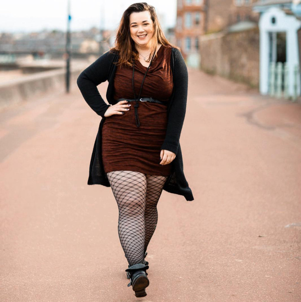 Plus Size Jester Opaque Tights