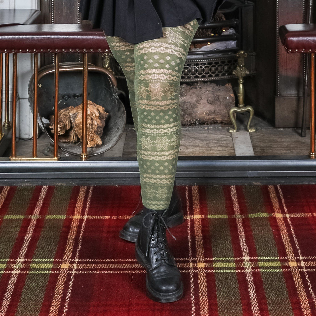 Tights - Opaque Cosy Tights - Dollaz
