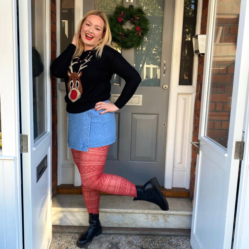 Tights - Opaque Cosy Tights - Hot Toddy